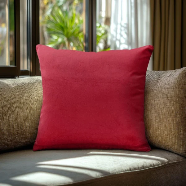 929474de-f6d7-4ba3-8a2d-390da0f0f7db Beauty Home Μαξιλαροθήκη ΒΕΛΟΥΔΟ PREMIUM ΚΟΚΚΙΝΟ