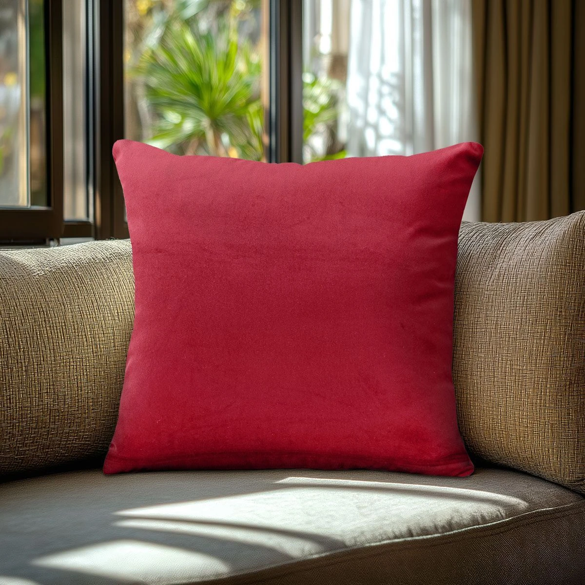 Beauty Home Μαξιλαροθήκη ΒΕΛΟΥΔΟ PREMIUM ΚΟΚΚΙΝΟ