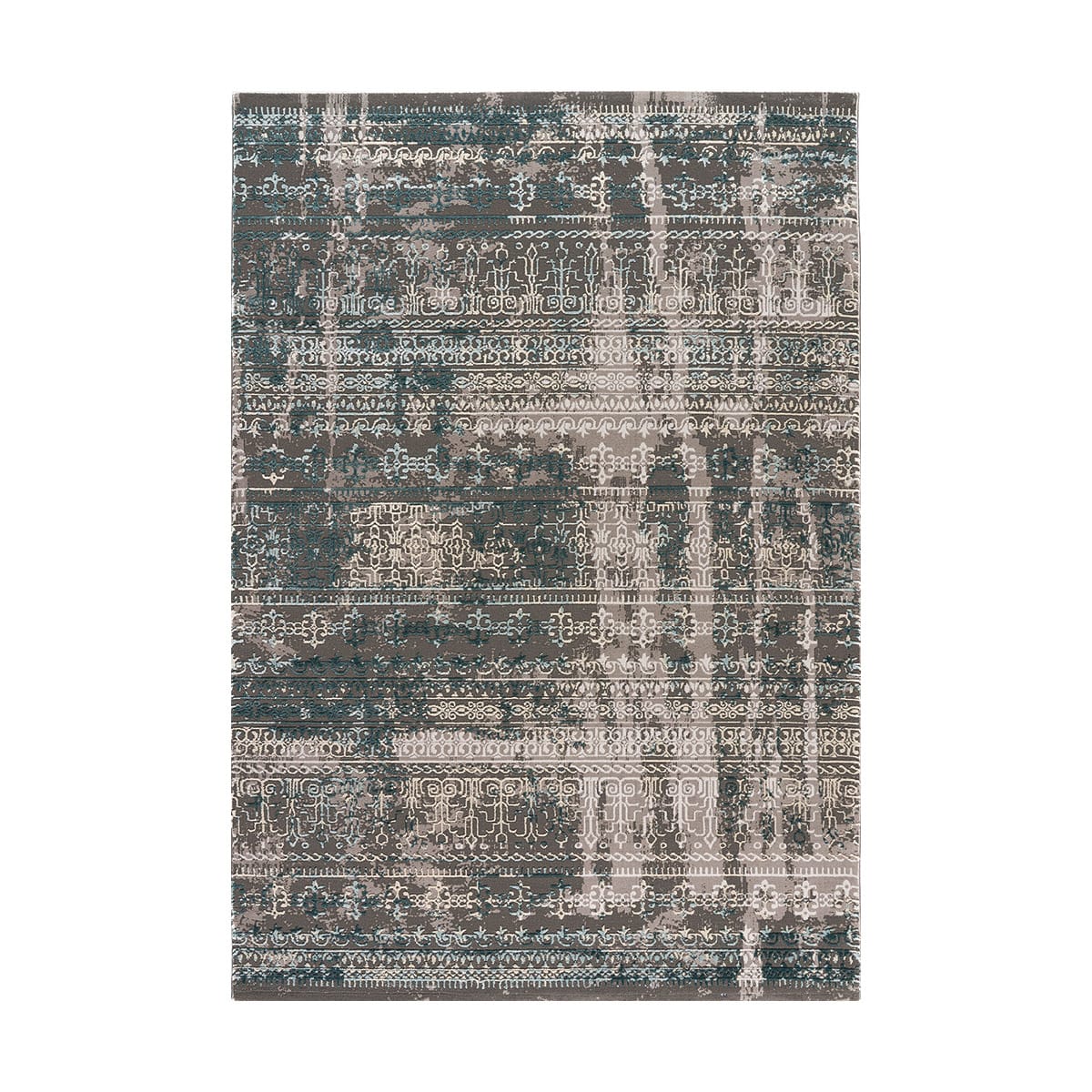 Beauty Home Χαλί Stylish Art 9421 160x230 Γκρι,Πετρόλ