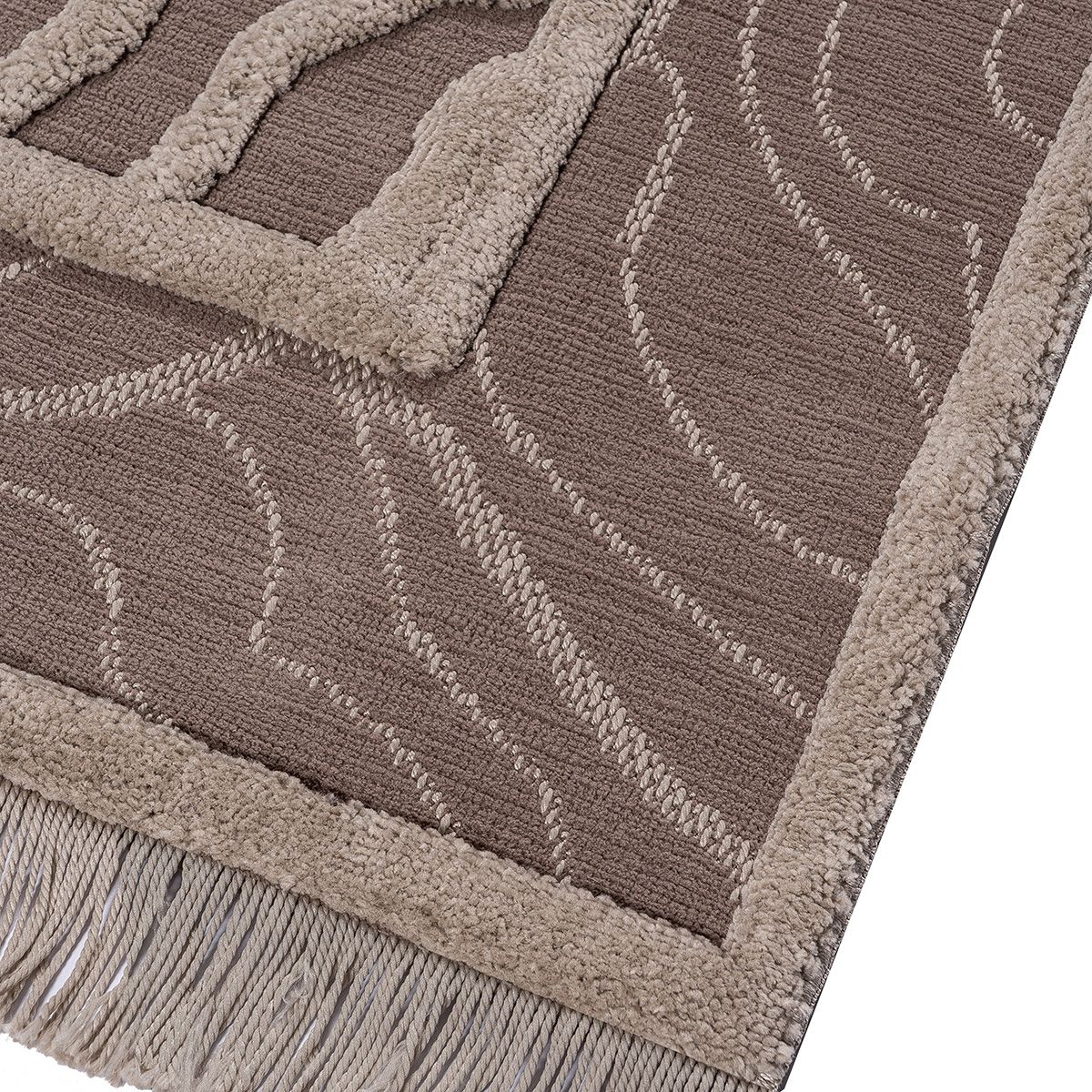 9434_zoom Beauty Home Χαλί Noir Art 9434 165x230 Beige Μπεζ