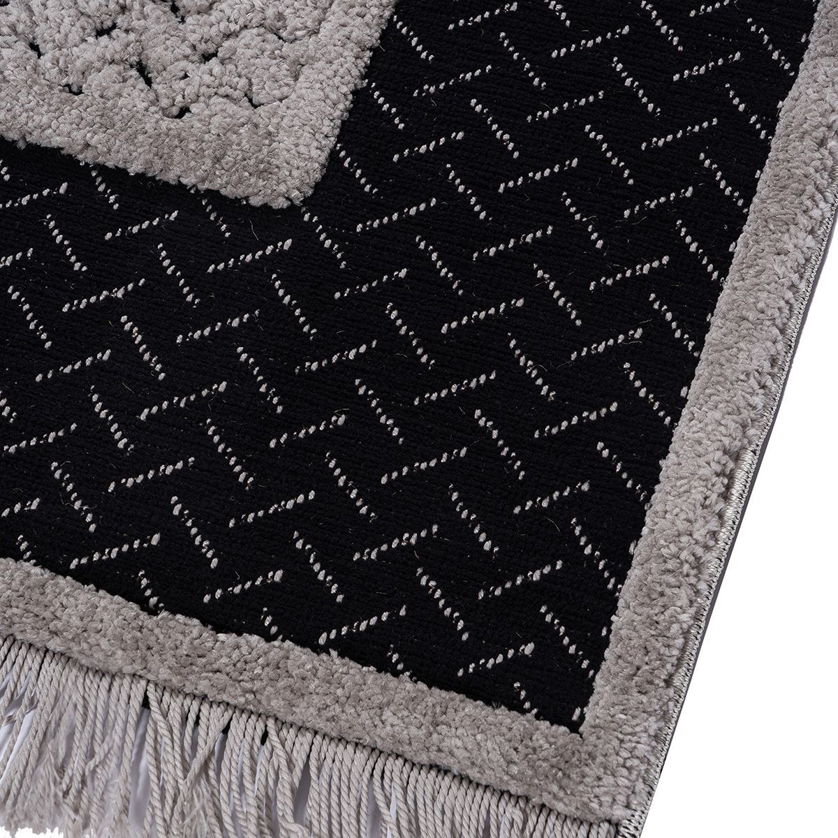 9436_zoom Beauty Home Χαλί Noir Art 9437 165x230 Black Μαύρο