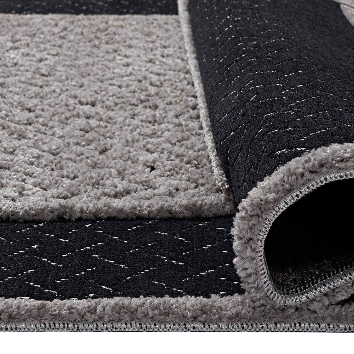 9436_zoom3 Beauty Home Χαλί Noir Art 9437 165x230 Black Μαύρο