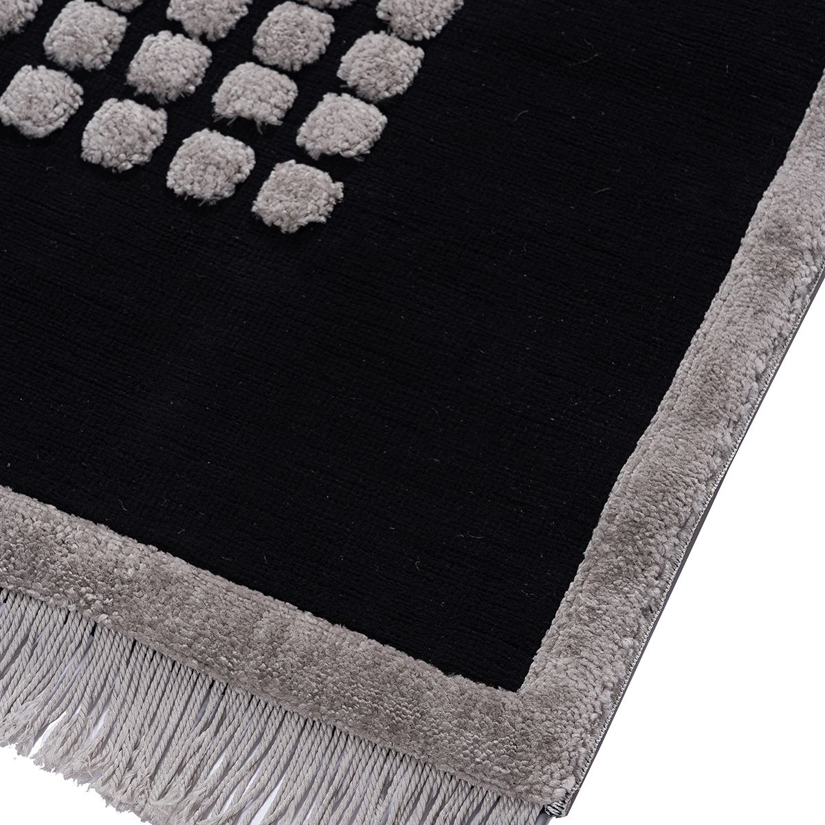 9437_zoom Beauty Home Χαλί Noir Art 9437 133x190 Black Μαύρο