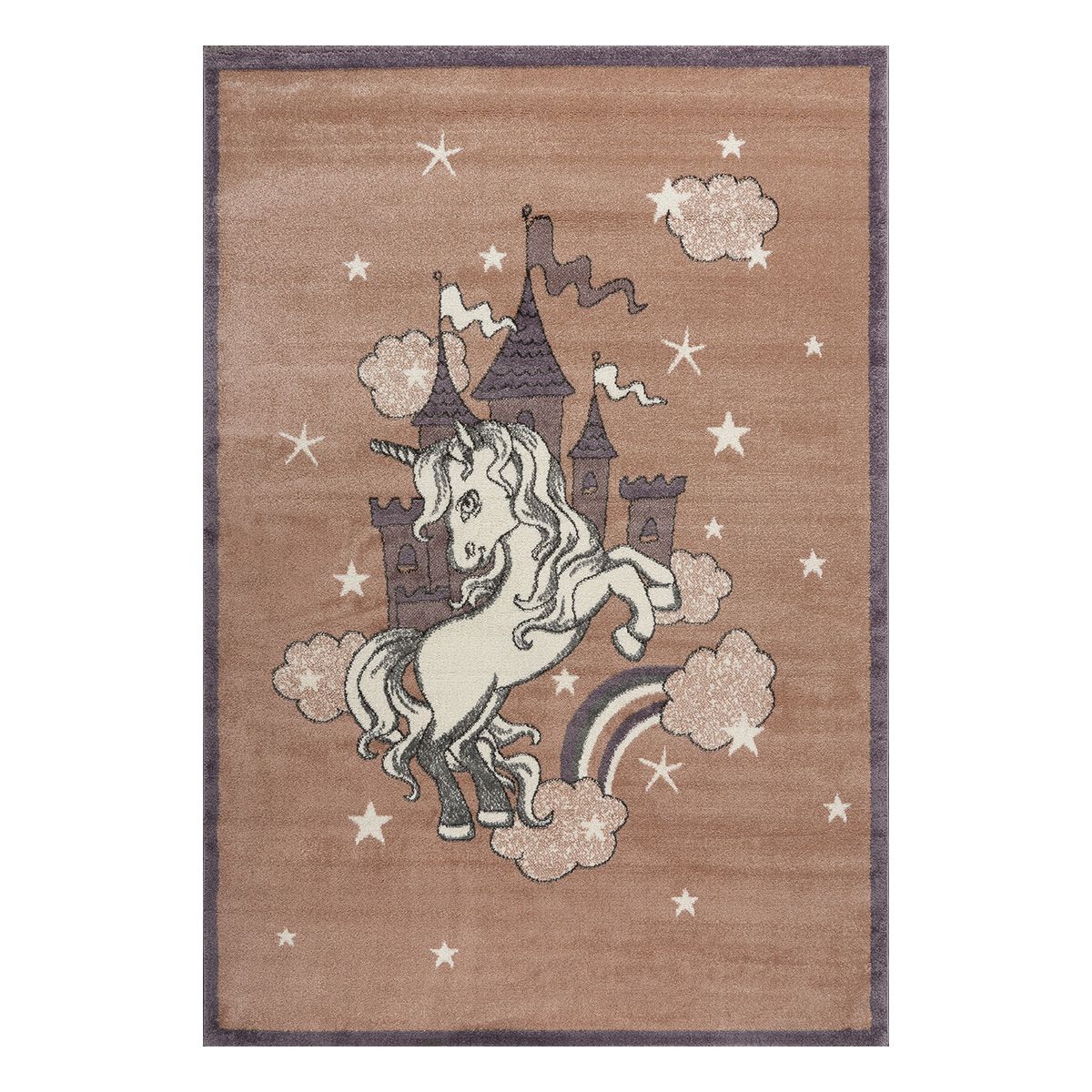 Beauty Home Χαλί Yolo Art 9584 133x190 Σομόν