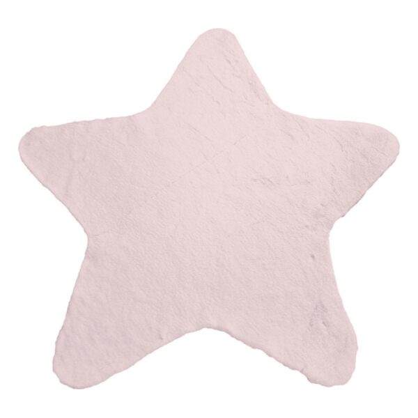 9646_star Beauty Home Πατάκι Rabbit Art 9646 Αστέρι 80x80 Ροζ