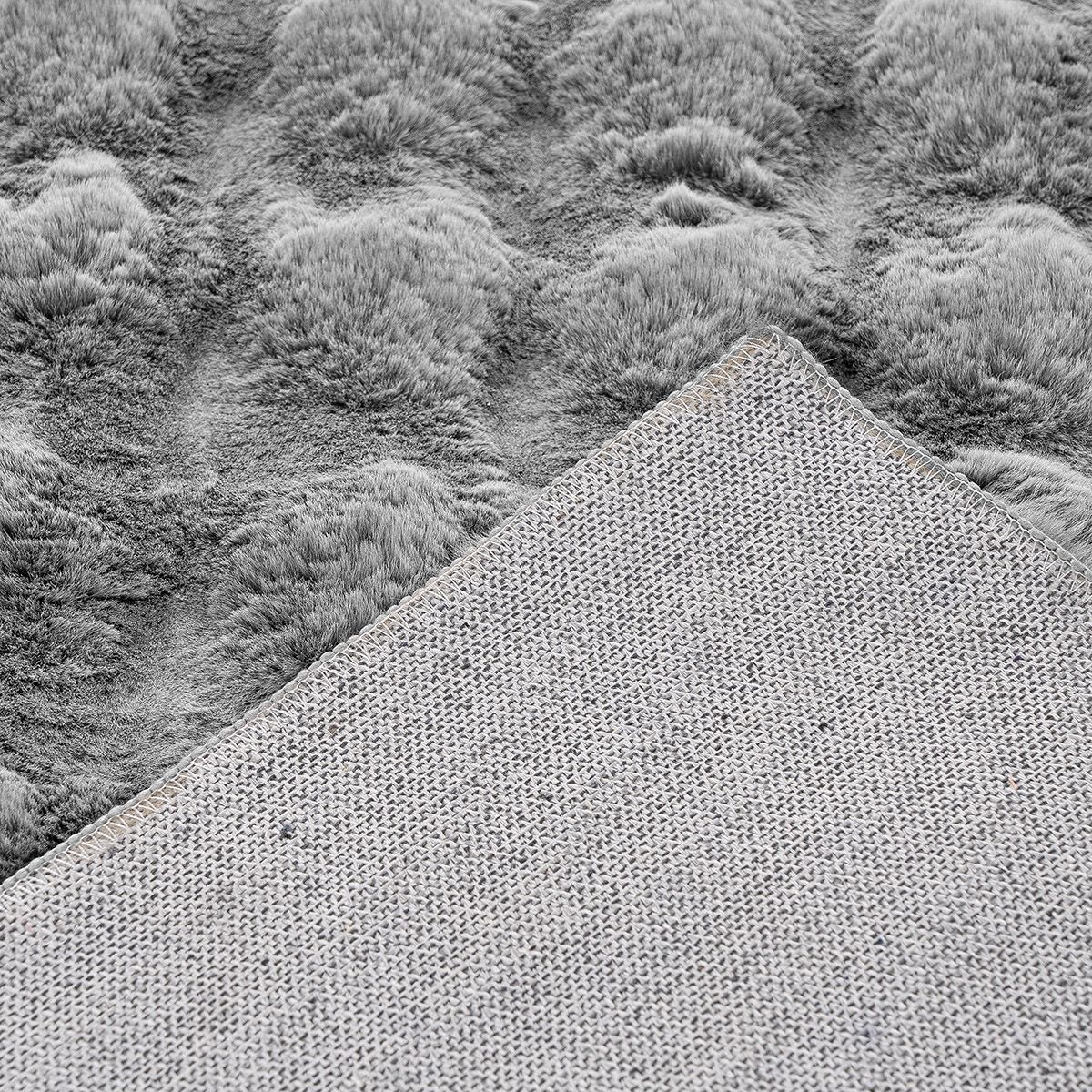 Beauty Home Πατάκι Motion Art 9649 67x140 Γκρι