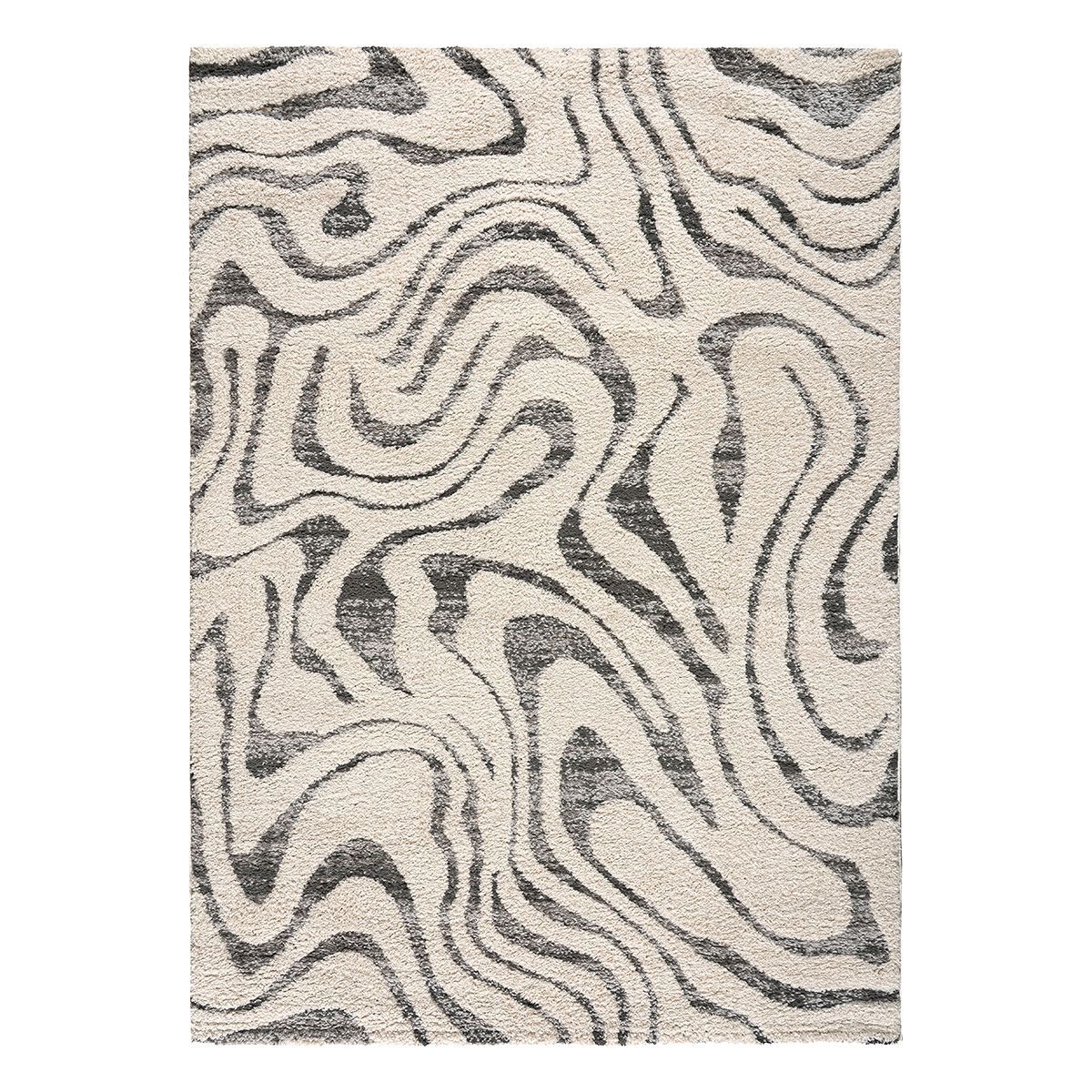 9660 Beauty Home Χαλί Puffy Art 9660 160x230 Γκρι