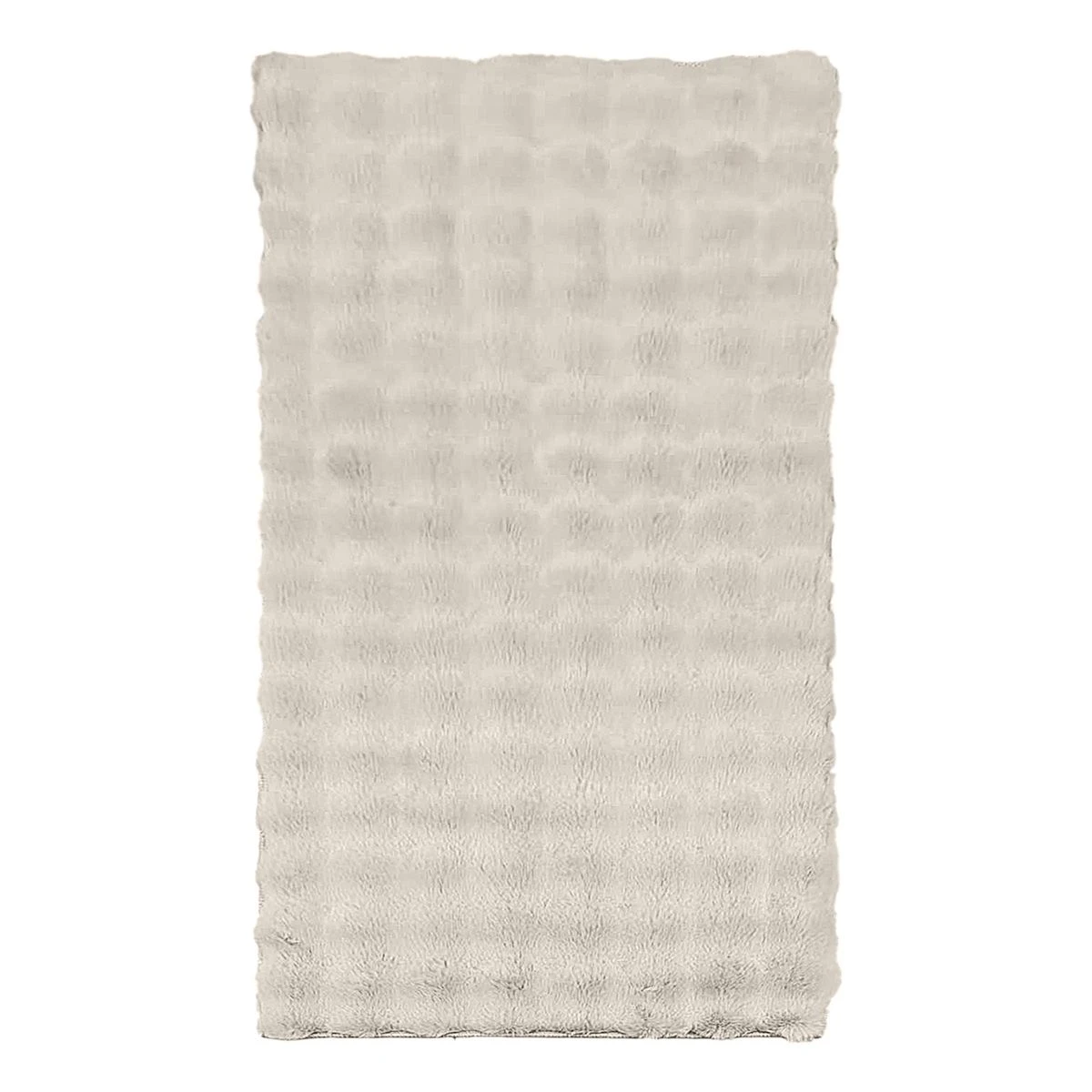 9662-3 Beauty Home Ταπέτο μπάνιου Bubble Art 9662 45x75 Εκρού