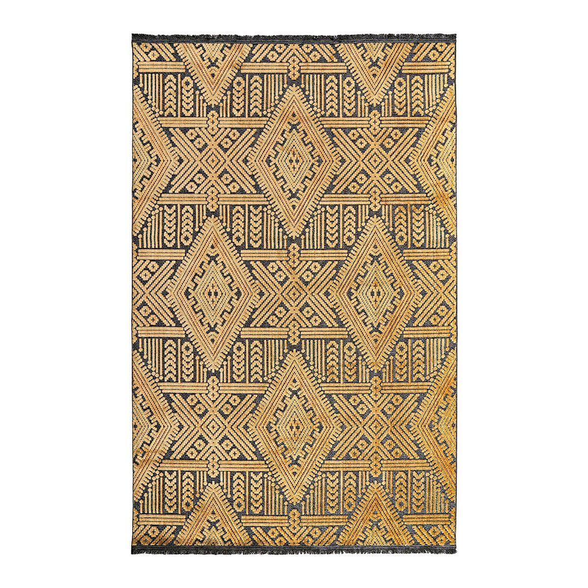 Beauty Home Πατάκι Boutique Art 9825 80x150 Κίτρινο