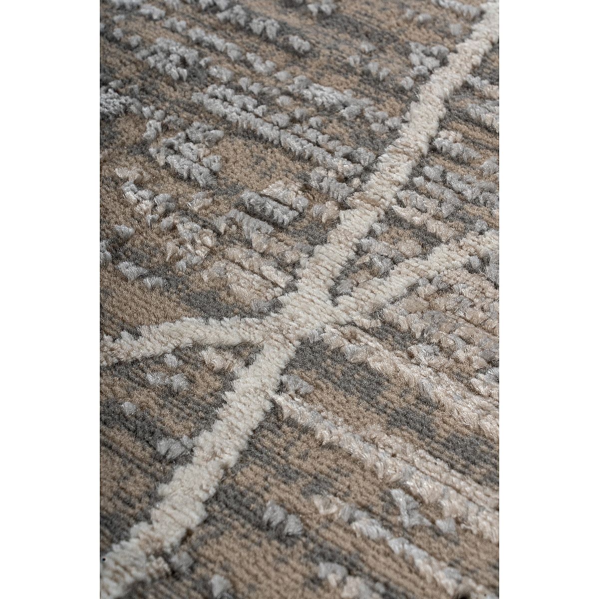 Beauty Home Χαλί Serena Art 9834 200x290 Μπεζ,Γκρι