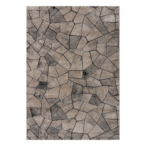 Beauty Home Χαλί Serena Art 9837 160x230 Μπεζ,Γκρι