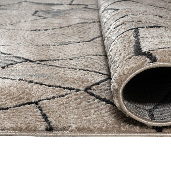 Beauty Home Χαλί Serena Art 9837 160x230 Μπεζ,Γκρι