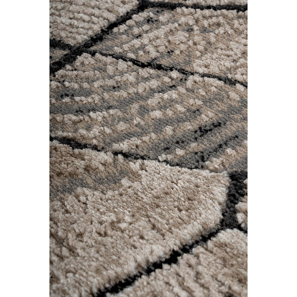 Beauty Home Χαλί Serena Art 9837 160x230 Μπεζ,Γκρι