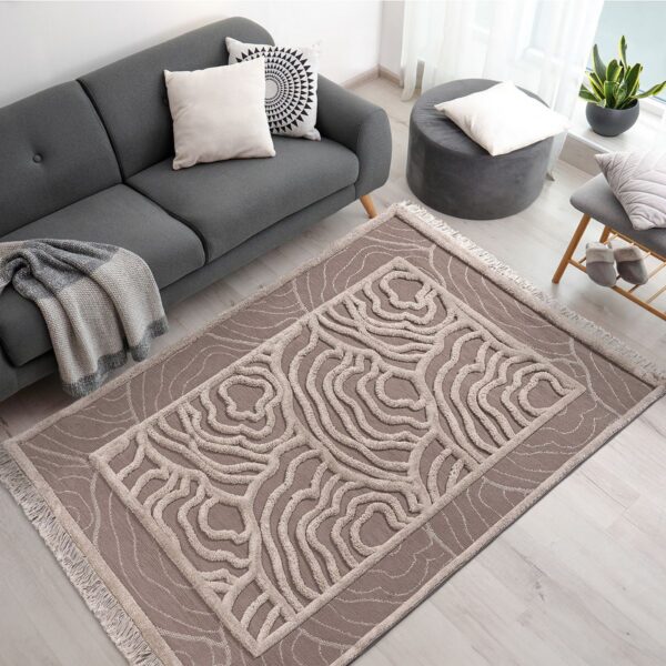 Noir_9434 Beauty Home Χαλί Noir Art 9434 165x230 Beige Μπεζ