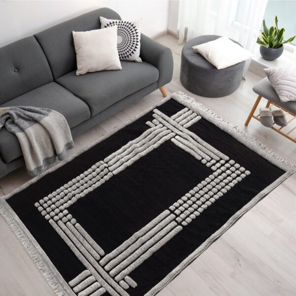 Noir_9437-scaled Beauty Home Χαλί Noir Art 9437 133x190 Black Μαύρο
