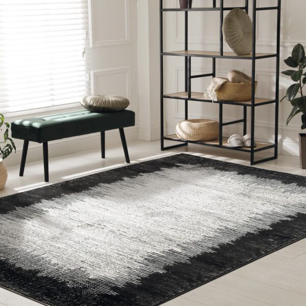 Prestige_9321 Beauty Home Σετ Κρεβ/ρας 3τμχ Prestige Art 9321 Grey Black - Γκρι Μαύρο