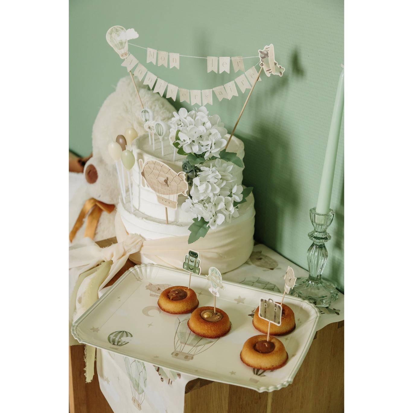 Beauty Home 12 Ταμπελάκια με θέμα “Ταξίδι” 9,5cm