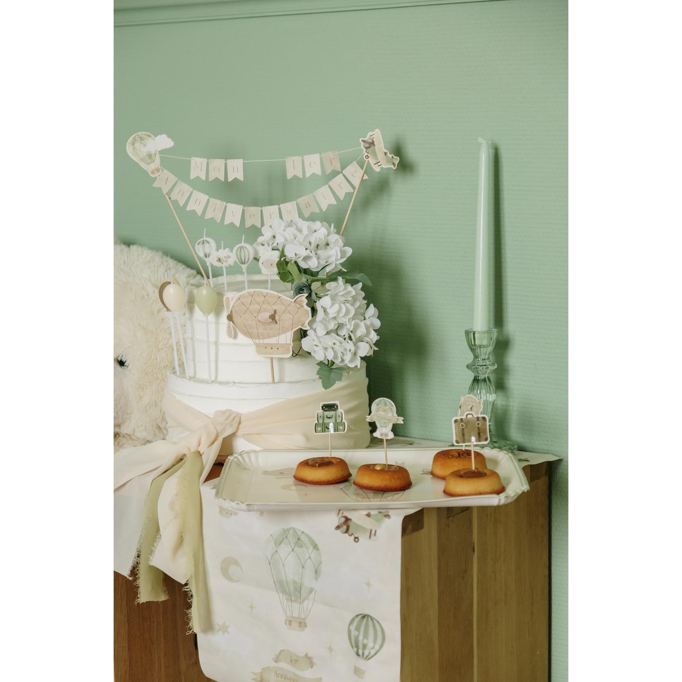 Beauty Home 12 Ταμπελάκια με θέμα “Ταξίδι” 9,5cm