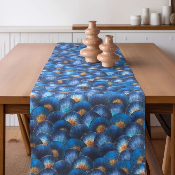 Beauty Home ΡΑΝΝΕΡ  ΚΥΜΑΤΑ ΜΠΛΕ / ΧΡΥΣΟ