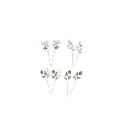 b04fa5ac-f9c4-4cc3-8d9a-90d41a24018b Beauty Home 8 Ταμπελάκια με θέμα “Φύλλα ευκάλυπτου” 8 – 8,5 cm