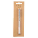 Beauty Home Στυλό τζελ ασημί με λεπτή μύτη 15×1.3cm – 42ml - Image 2