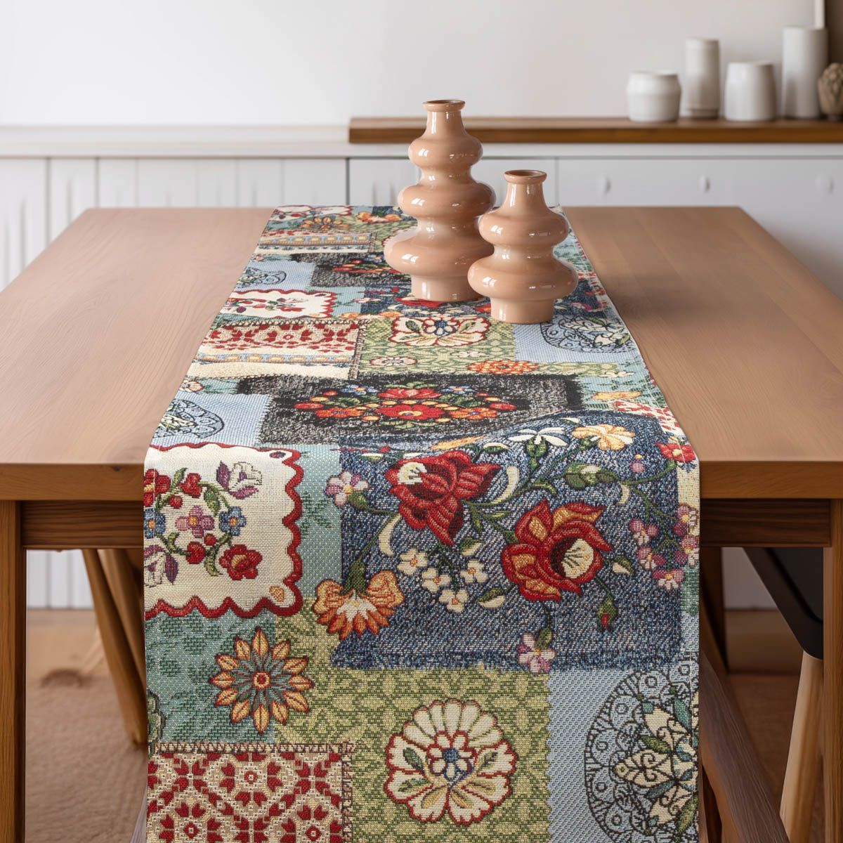 Beauty Home ΡΑΝΝΕΡ Folklore Jeans Patch