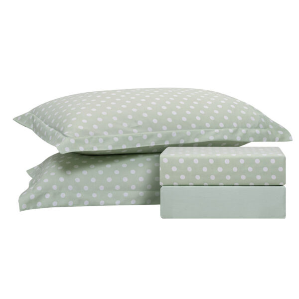 Beauty Home Σετ κουβερλί υπέρδιπλο Art 10101 Fancy 220x240 Μέντα