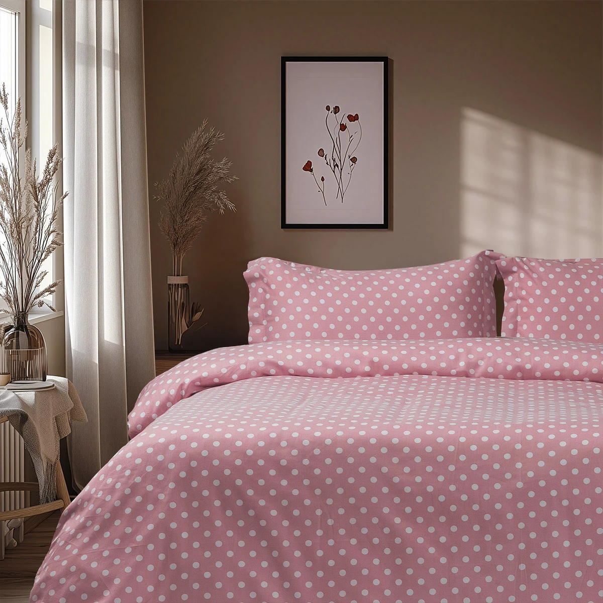 10101_Pink Beauty Home Σετ κουβερλί υπέρδιπλο Art 10101 Fancy 220x240 Ροζ