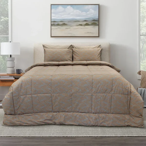 LINO ΠΑΠΛΩΜΑ LEAFY CORAL 160X240