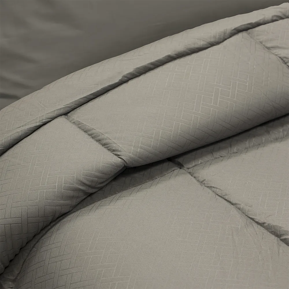 LINO ΠΑΠΛΩΜΑ COLCHA GREY 220X240