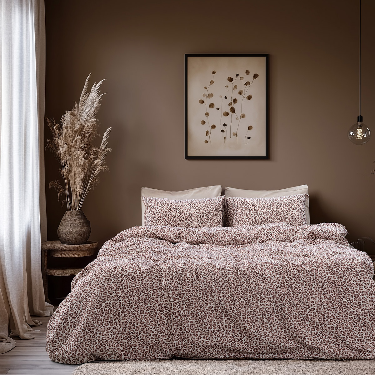 Beauty Home Σετ κουβερλί υπέρδιπλο Glory Art 12361 220x240 Μπεζ