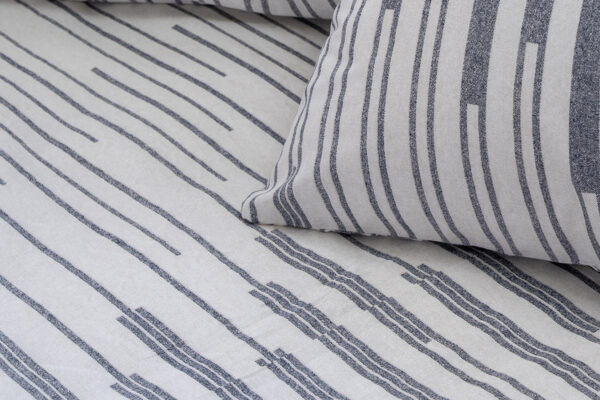 Beauty Home Σετ κουβερλί μονό Glory Art 12362 160x230 Εκρού,Ανθρακί