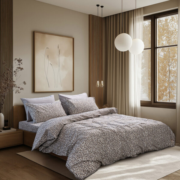 Beauty Home Σετ κουβερλί μονό Glory Art 12363 160x230 Άμμου