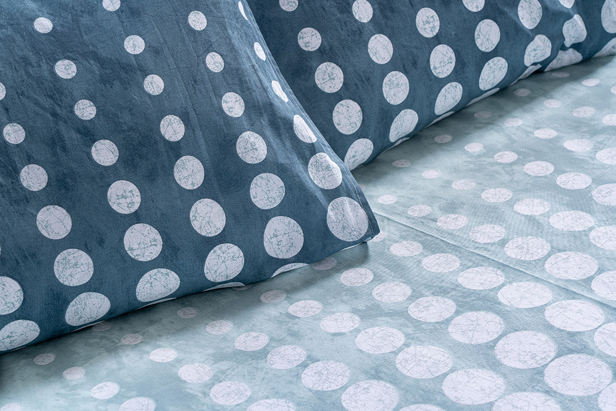 Beauty Home Σετ παπλωματοθήκη μονή Glory Art 12364 170x250 Μπλε