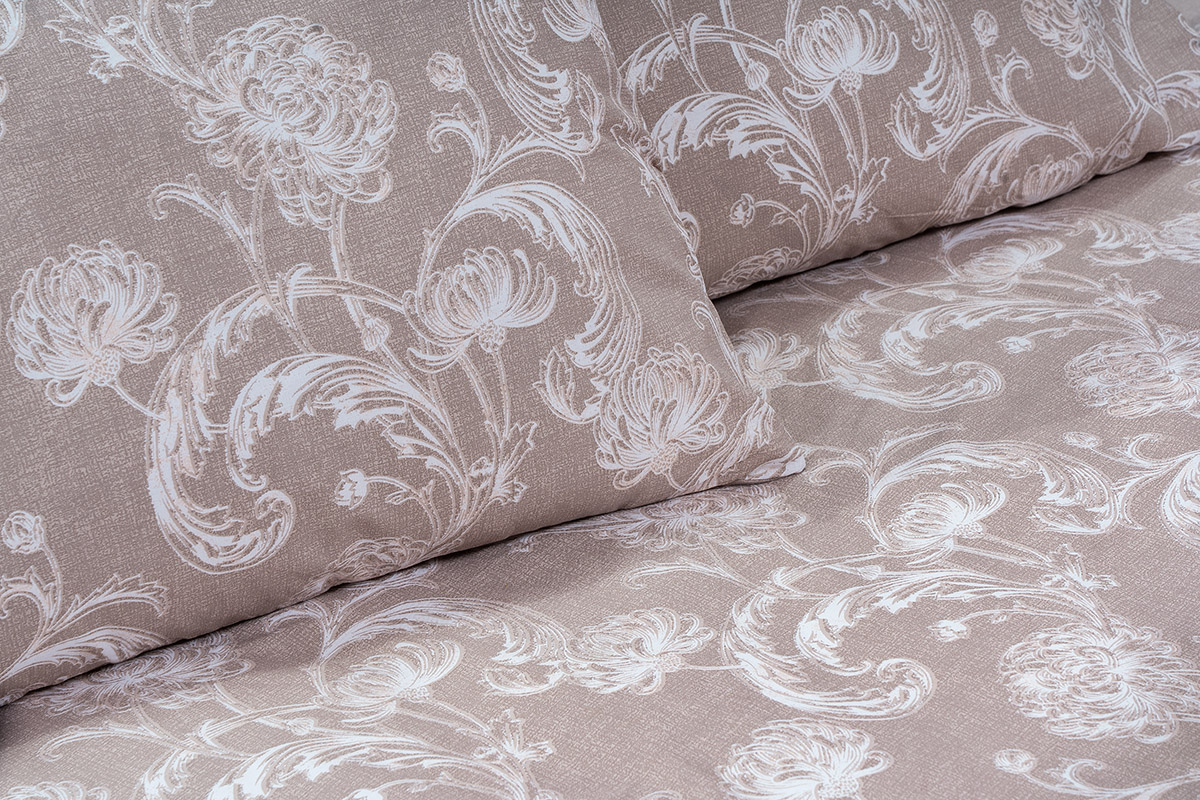 Beauty Home Σετ παπλωματοθήκη μονή Glory Art 12368 170x250 Μπεζ