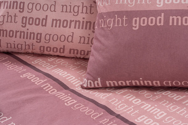 Beauty Home Σετ παπλωματοθήκη μονή Glory Art 12374 170x250 Σάπιο Μήλο,Ροζ