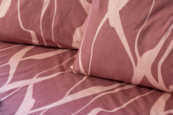 Beauty Home Σετ παπλωματοθήκη υπέρδιπλη Glory Art 12375 230x250 Σάπιο Μήλο,Ροζ