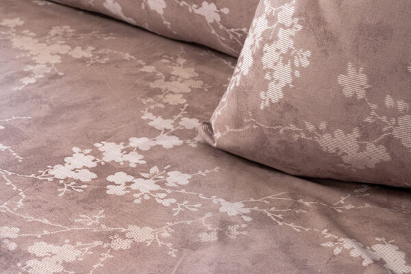 Beauty Home Σετ παπλωματοθήκη υπέρδιπλη Glory Art 12380 230x250 Μόκα