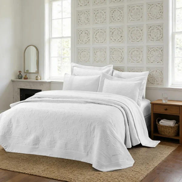 12508_White Beauty Home Νυφικό σετ 7 τμχ Promise Art 12508 230x250 Λευκό