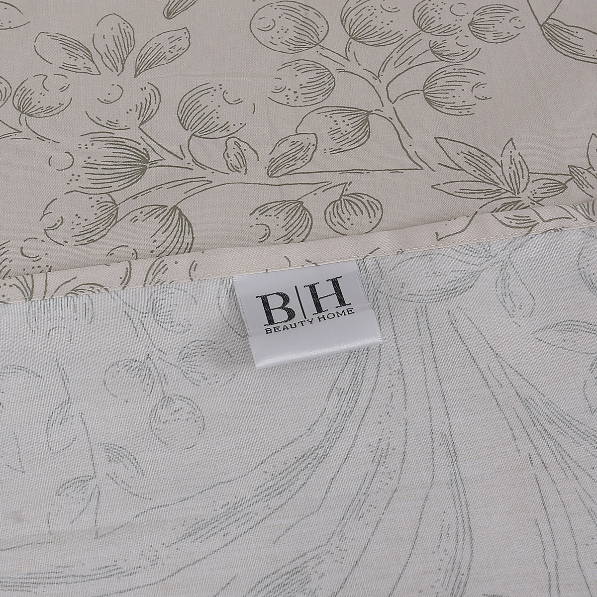 Beauty Home Σετ σεντόνια υπέρδιπλα με λάστιχο Memories Art 12678 165x200+30 Μπεζ