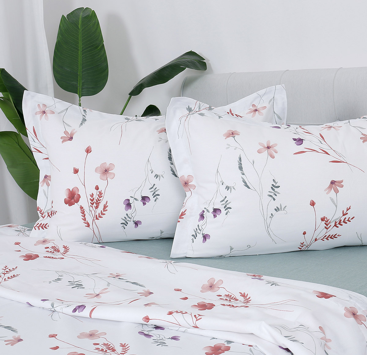 Beauty Home Σετ σεντόνια υπέρδιπλα Memories Art 12681 230x260 Εκρού,Βεραμάν