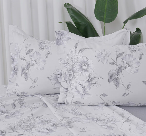 Beauty Home Σετ σεντόνια υπέρδιπλα με λάστιχο Memories Art 12683 165x200+30 Μπεζ