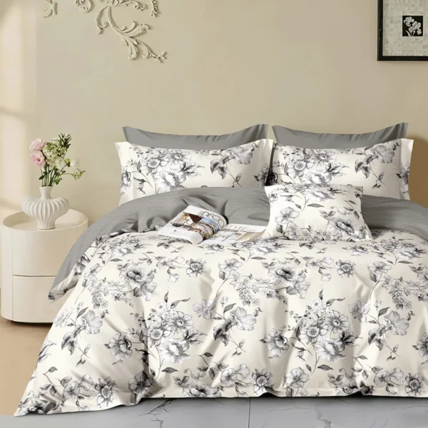 12683 Beauty Home Σετ παπλωματοθήκη υπέρδιπλη Memories Art 12683 230x250 Μπεζ