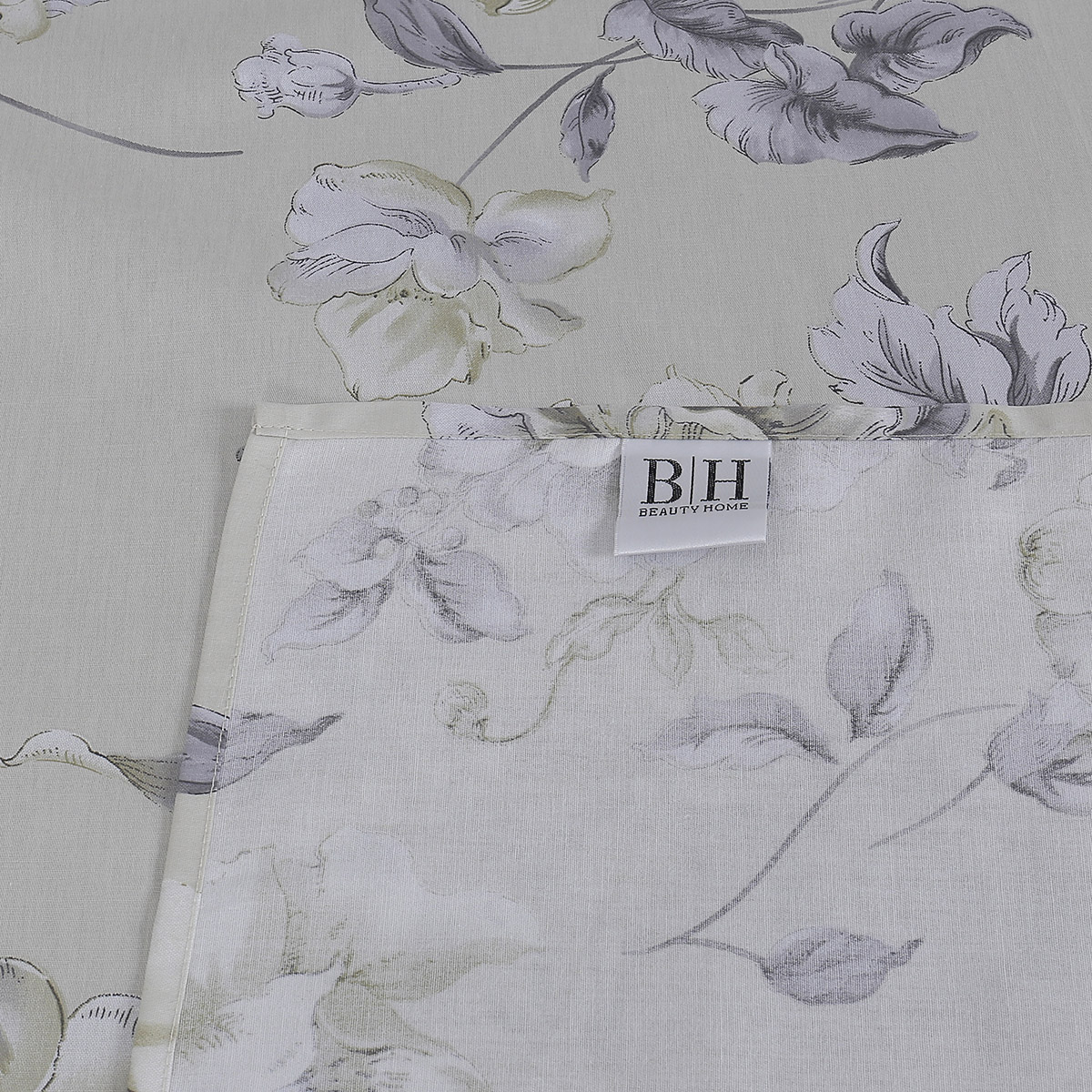 Beauty Home Σετ σεντόνια υπέρδιπλα με λάστιχο Memories Art 12684 165x200+30 Μπεζ