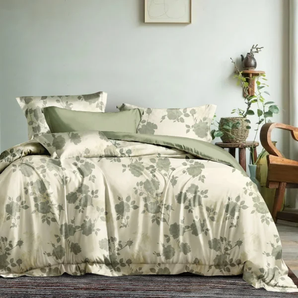 12686 Beauty Home Σετ σεντόνια υπέρδιπλα Memories Art 12686 230x260 Λαδί