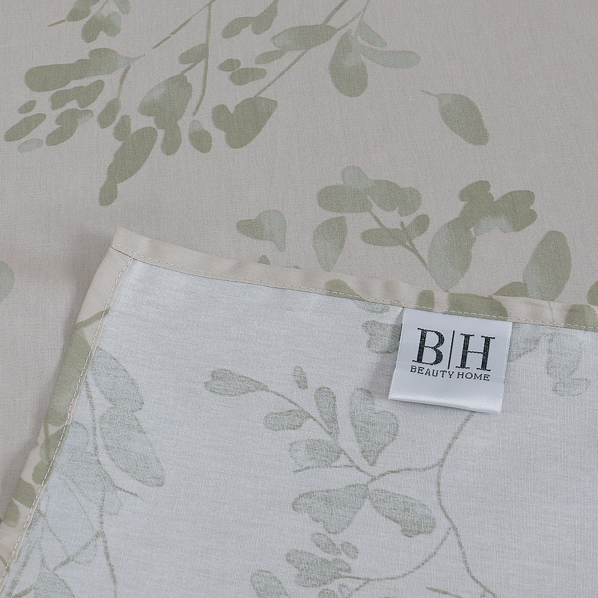 Beauty Home Σετ σεντόνια υπέρδιπλα με λάστιχο Memories Art 12687 165x200+30 Μπεζ