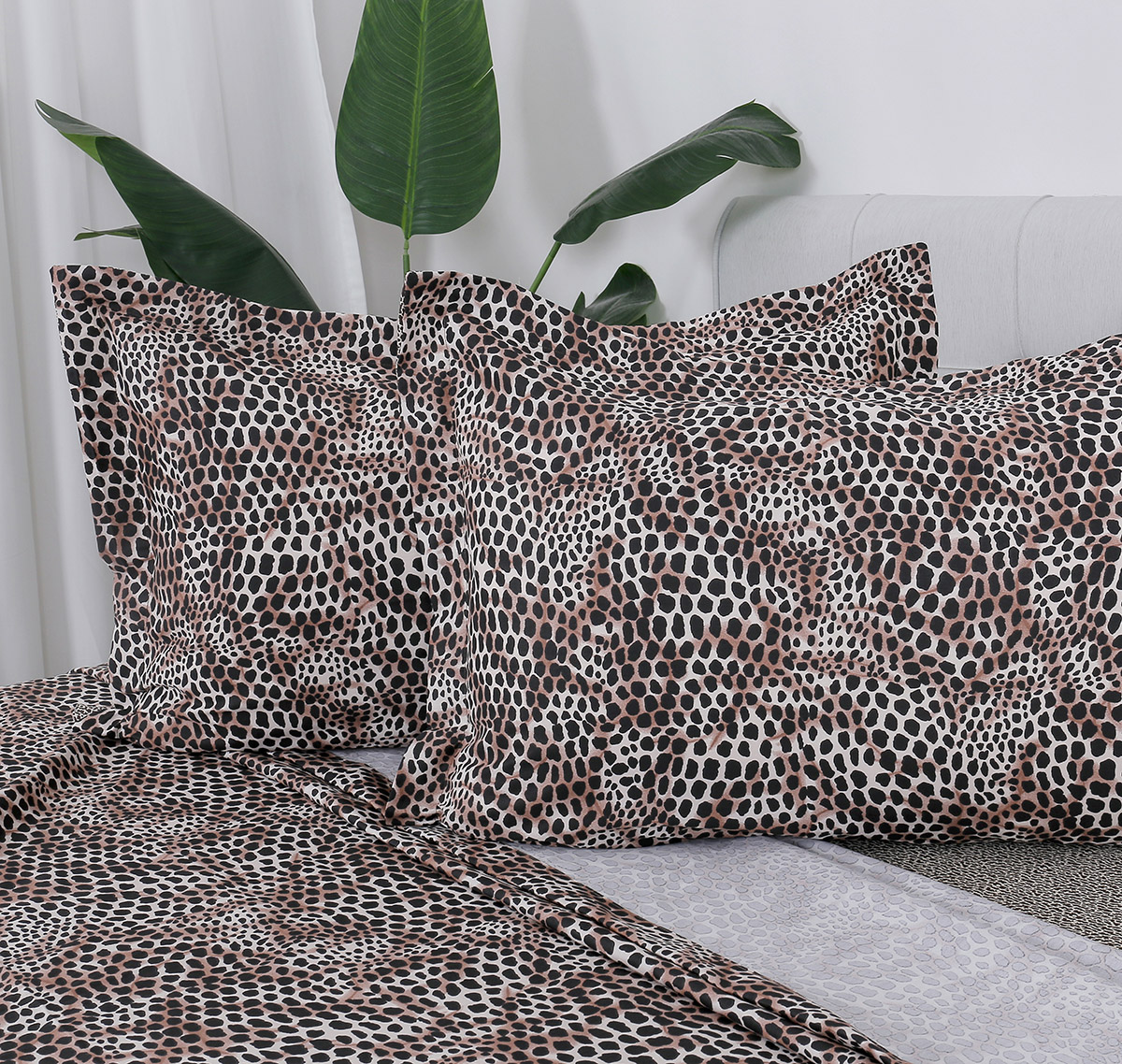 Beauty Home Σετ σεντόνια υπέρδιπλα με λάστιχο Memories Art 12688 165x200+30 Μπεζ