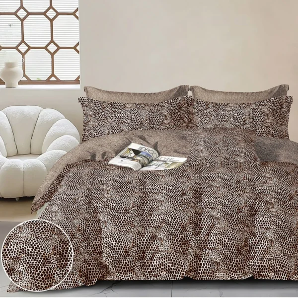 Beauty Home Σετ σεντόνια υπέρδιπλα Memories Art 12688 230x260 Μπεζ