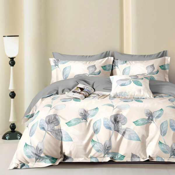 Beauty Home Σετ κουβερλί υπέρδιπλο Memories Art 12692 220x240 Μπεζ