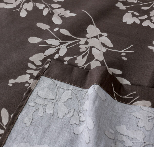 Beauty Home Σετ σεντόνια υπέρδιπλα με λάστιχο Memories Art 12693 165x200+30 Καφέ